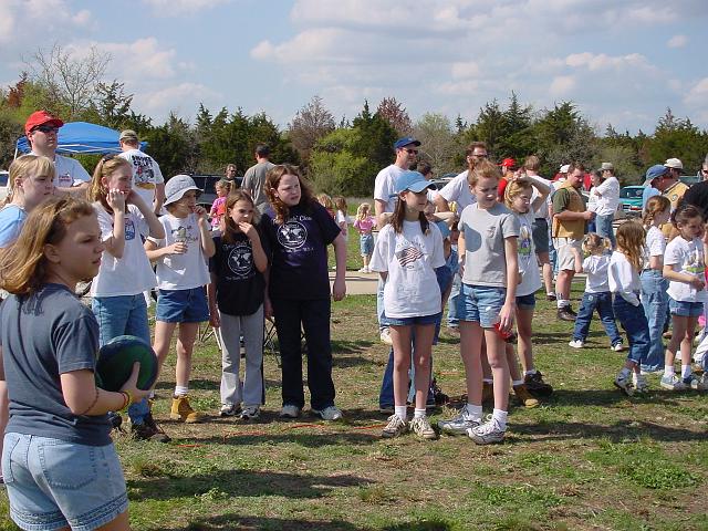 At games, Kaitlyn, Caitlin, Jessica, Stephanie, Christine, Mandy and Hilary.JPG